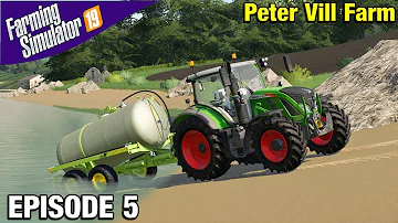 WE GET SOME SHEEP Farming Simulator 19 Timelapse - Peter Vill Farm FS19 Episode 5