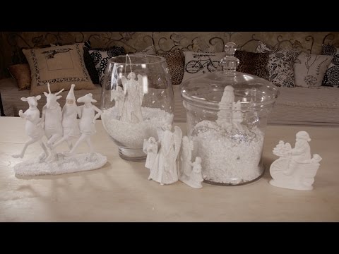 How to Make a Winter Wonderland Christmas Terrarium