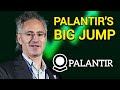 Palantir's Big Jump & Big Price Target: Alex Karp Palantir CEO