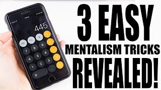 3 EVEN MORE Easy Mentalism Tricks to Fool Anyone!  Magic Tricks REVEALED