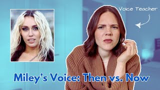 What’s Going On With Miley Cyrus’ Voice?
