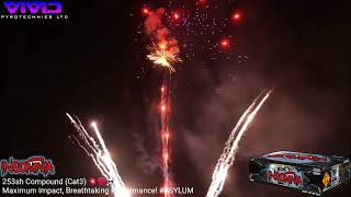 INSOMNIA 💥💯☠️ 253sh 25/30mm F3 Compound - Maximum Impact, Breathtaking Performance! #fireworks Net Worth