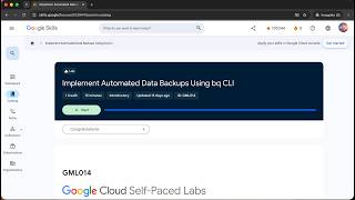 Implement Automated Data Backups Using bq CLI | GML014