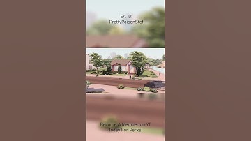 Sims 4 - 6 Sim Starter Home! (Base Game ONLY) 🏡💨