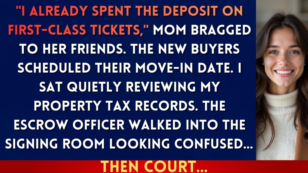 Mom Flipped My Rental Property For Her Cruise—Until The Escrow Agent Verified Ownership...