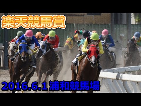 2016年6月1日浦和競馬第8レース 楽天競馬賞レース動画