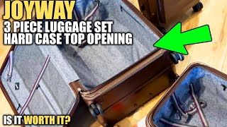 I Tried the Joyway's 3 Piece Luggage Set Hard Case Top Opening Review
