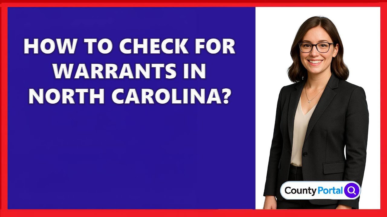 How To Check For Warrants In North Carolina?