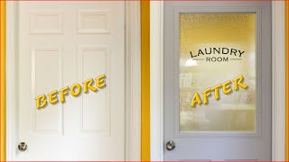 Hollow Core Door Makeover - How To DIY Information