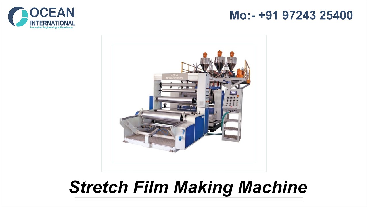 Cast Film Making Machine YouTube