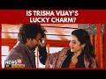 Actress Trisha Krishnan Behind Thalapathy Vijay S Win Lucky Charms Claims Creates Buzz 4K 
