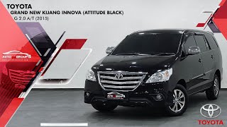 TOYOTA GRAND NEW KIJANG INNOVA (ATTITUDE BLACK) TYPE G 2.0 A/T (2015)