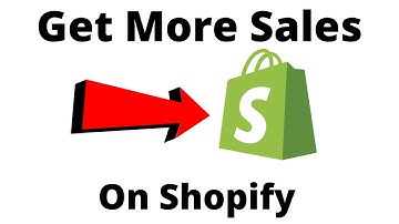 How I Got More Sales on Shopify - Conversion Rate Optimization