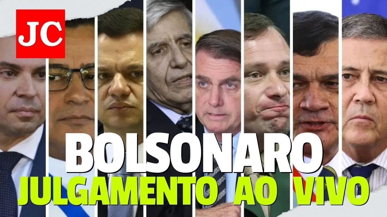 AO VIVO - Transmissão da TV Justiça - Julgamento do ex-presidente Jair Bolsonaro no STF