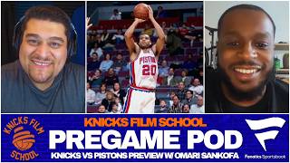 أعظم اختيارات فريقي نيويورك نيكس وديترويت بيستونز مع عمري سانكوفا الثاني | بودكاست ما قبل المبارا... screenshot 2