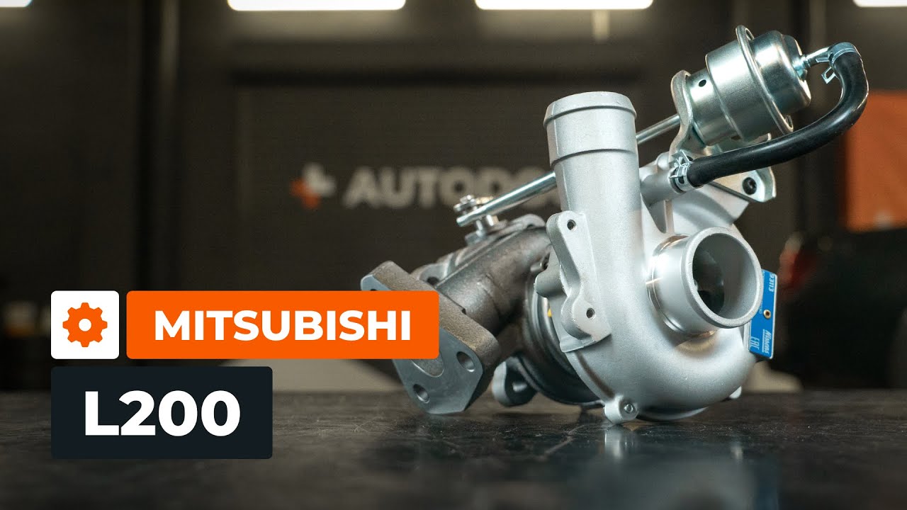 Wie MITSUBISHI L200 KA Turbolader Wechseln AUTODOC TUTORIAL YouTube wie-mitsubishi-l200-ka-turbolader-wechseln-autodoc-tutorial-youtube