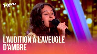 Ambre Chante Ne Retiens Pas Tes Larmes Damel Bent The Voice Kids 2026 Auditions À Laveugle