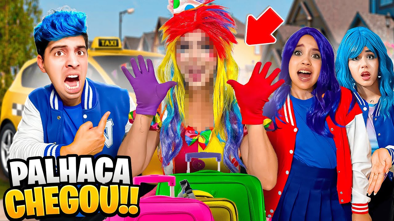 A PALHAÇA DA DARKWEB CHEGOU NA CIDADE!! ela é boazinha?