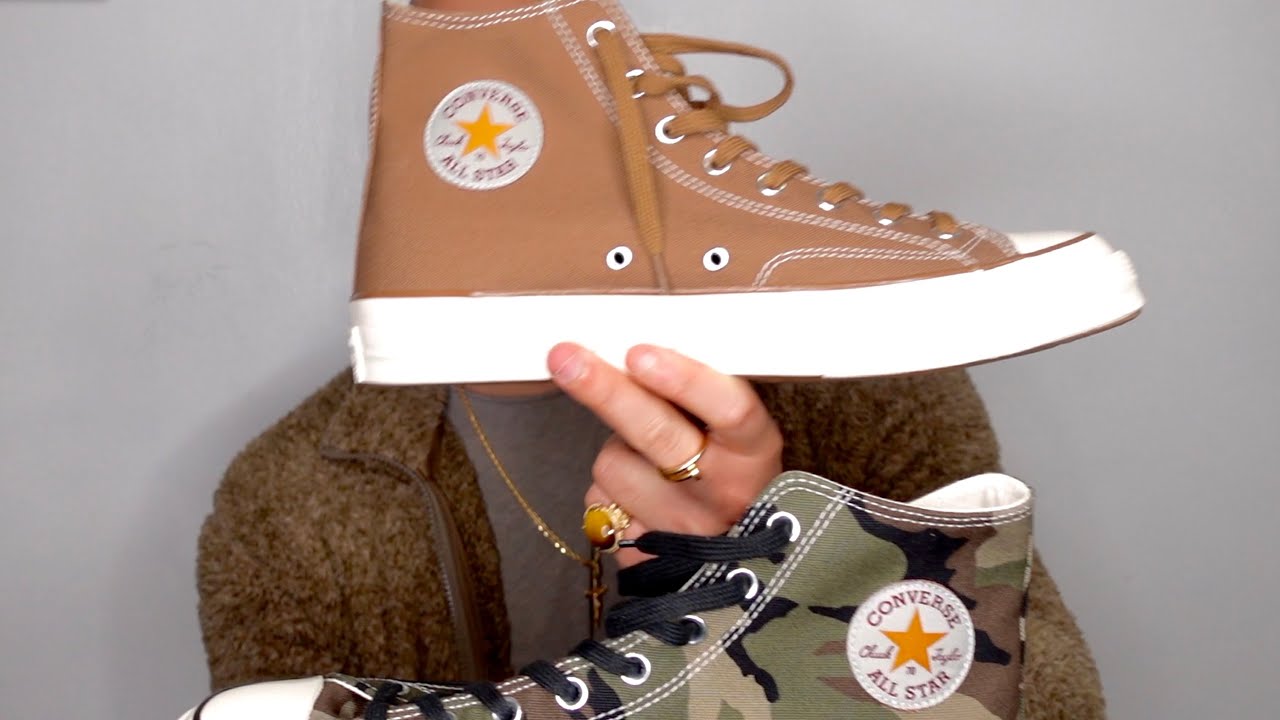 Carhartt WIP x Converse 70 Review | On Foot Styling Ariel Rosado - YouTube