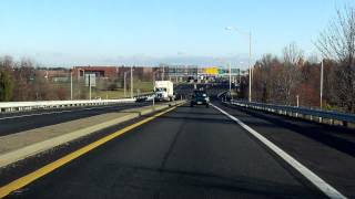 New Jersey Turnpike (Exit 8A) outbound