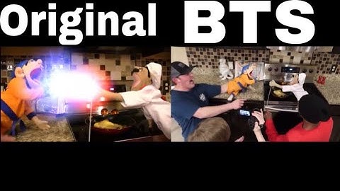 SML Movie: Jeffy Ball Z! BTS and Original Side By Side!