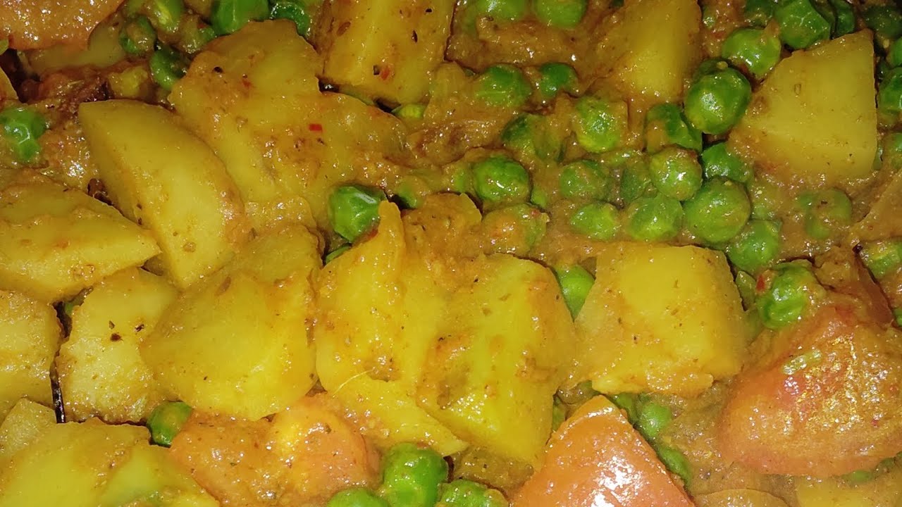 ऐसे बनाए लाजवाब आलू मटर टमाटर की सब्जी मिनटों में  Aloo matar tamatar ki swadisht sabji 