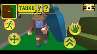 Craft Granny Neighbor. Blocky Escape Caught Moments Part 4 screenshot 4