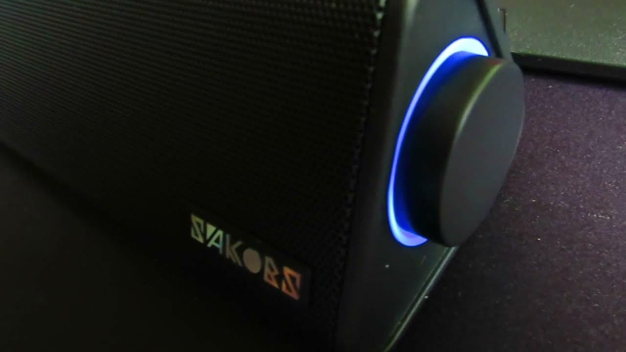 Computer Speakers,SAKOBS 12w PC Soundbar, Good quality build   the heavy weight adds to the impressi
