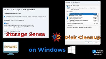 Storage Sense vs Disk Cleanup: What to Use & Why?