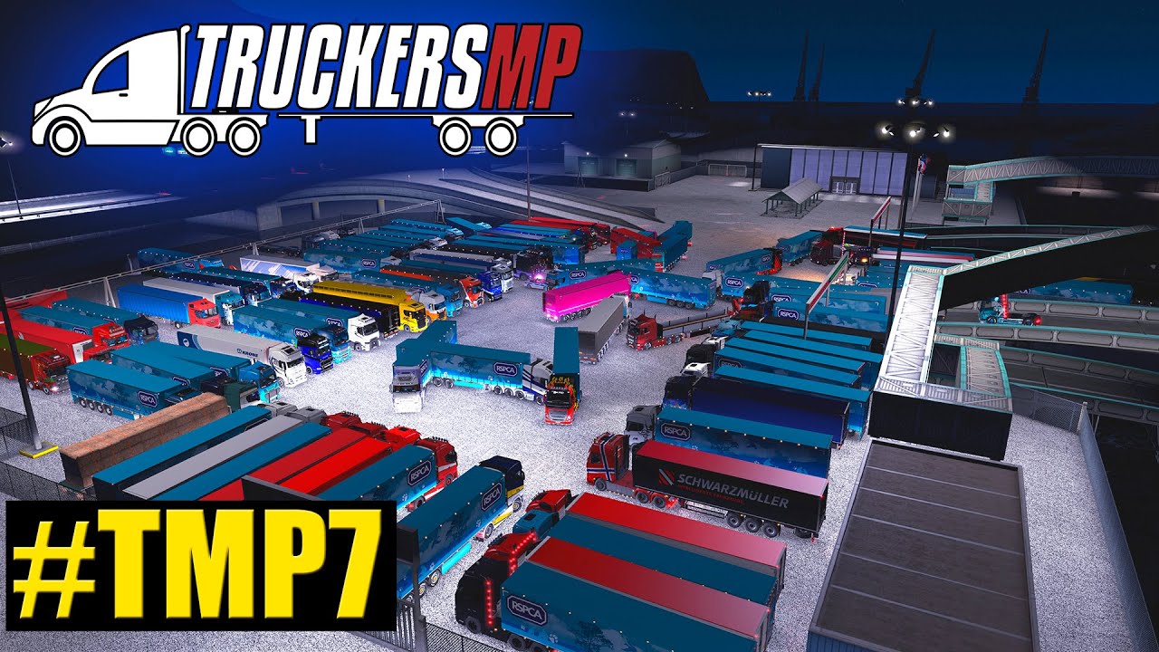 ОФИЦИАЛЬНЫЙ КОНВОЙ - 7 ЛЕТ TRUCKSMP🚚 ETS 2 1.40