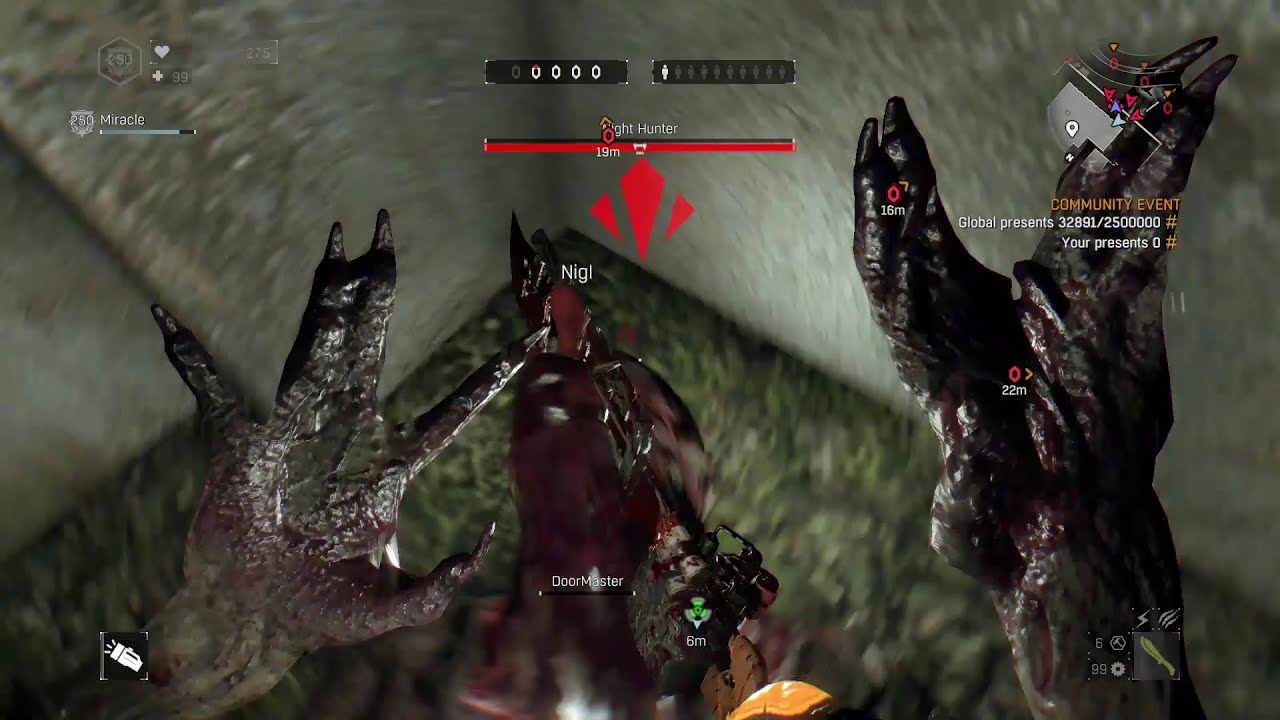 Night Hunter kills Montage with a friend | Dying Light