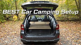 Car Camping Sleeping Platform Walkaround Tour 2022 screenshot 5