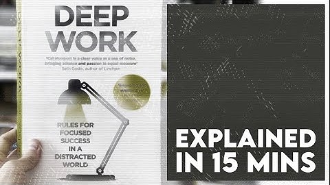 Deep Work Explained in 15 Minutes