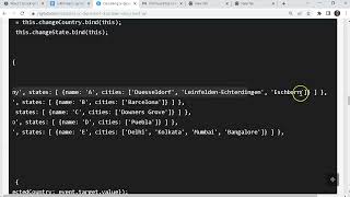 cs460 Cascading Dropdown