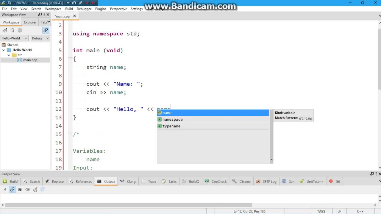 Taking Input from the User in C++ YouTube