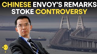chinese Envoys Hostile Narrative Against International Law Lithuania Ambassador To India  Wion