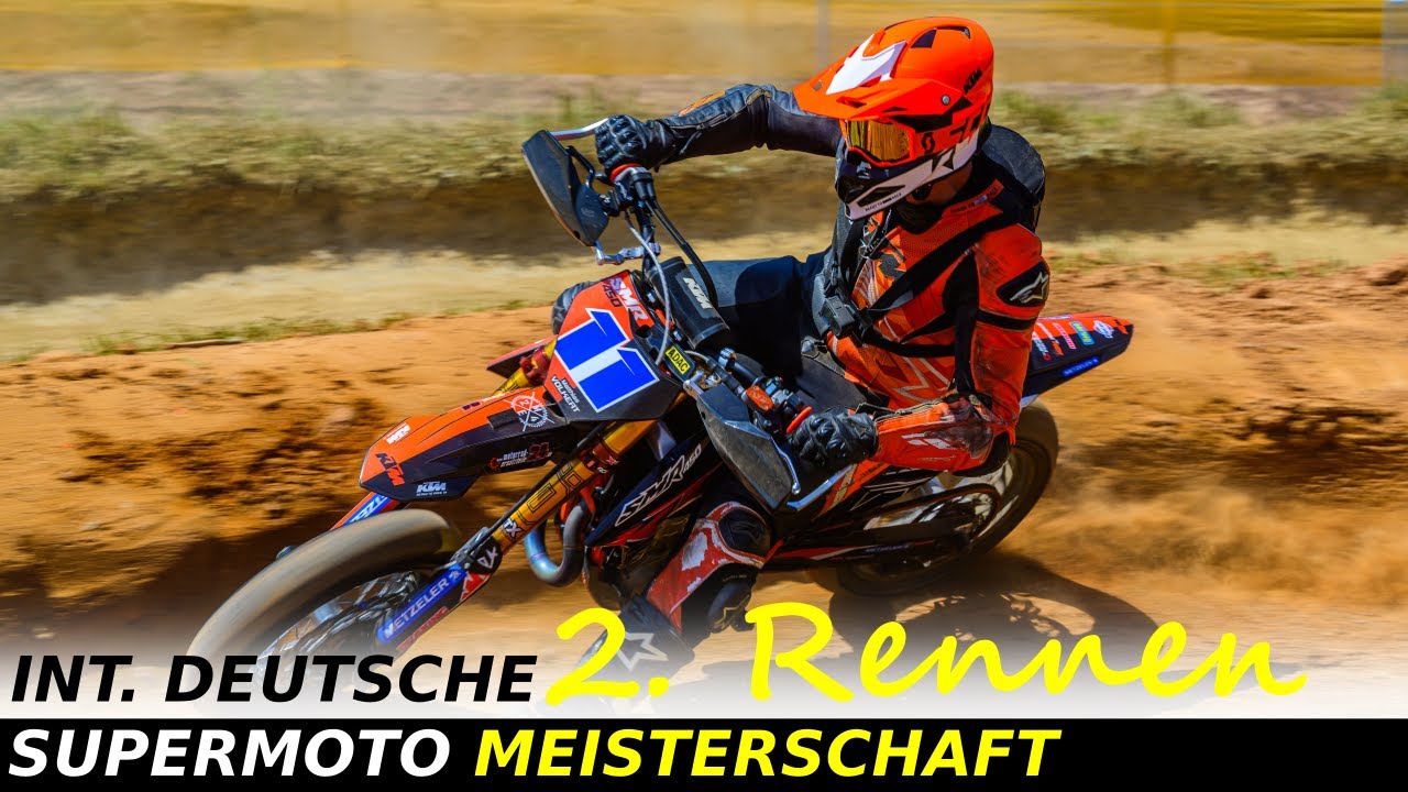 2. Rennlauf aus St. Wendel zur Int. Deutsche Supermoto Meisterschaft 2025 / FULL RACE / Klasse S3