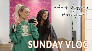 SUNDAY VLOG | Ulta Shopping & Getting a New Piercing!