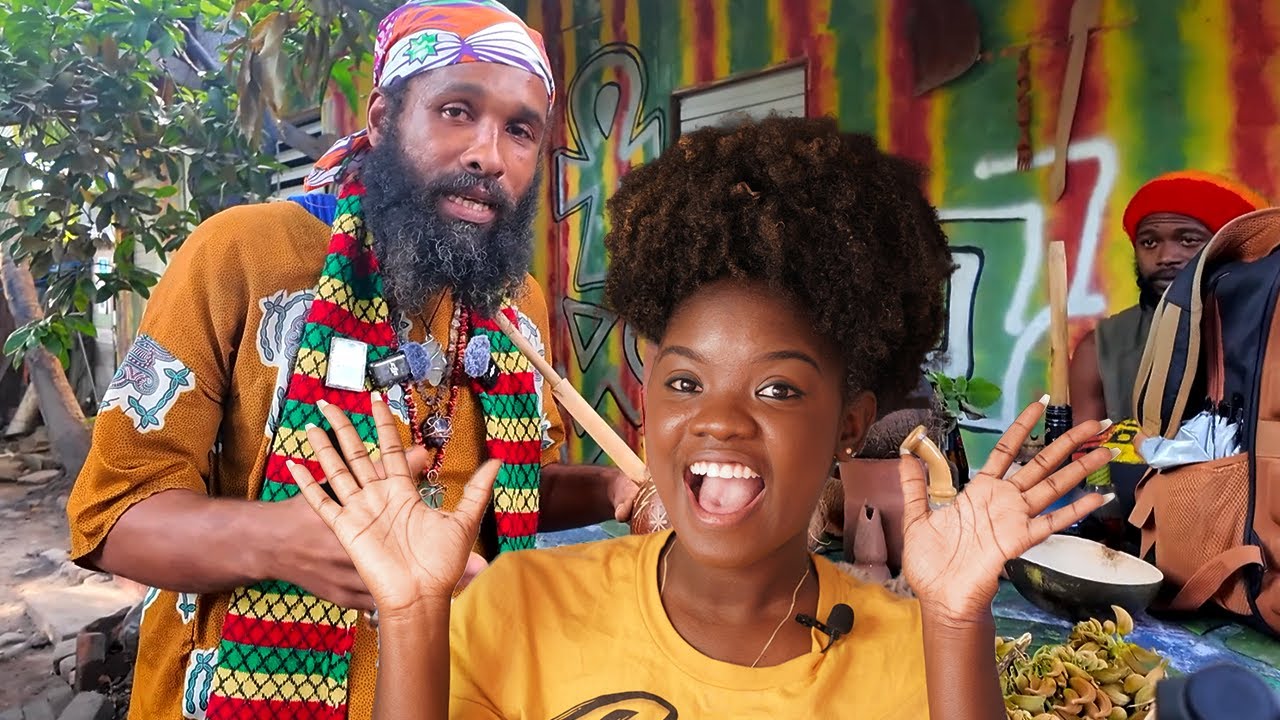 Spent the day with the Rasta people in Jamaica!