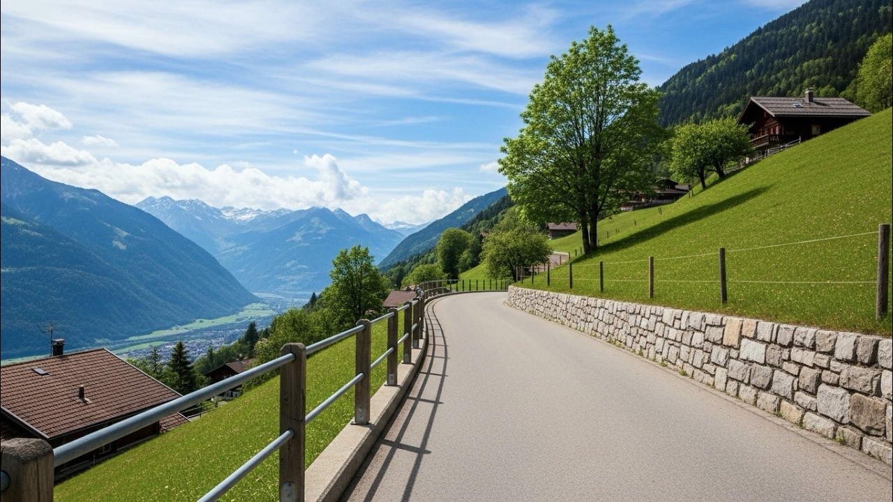 Scenic Drive Through Liechtenstein | Castles, Mountains, and Alpine Villages