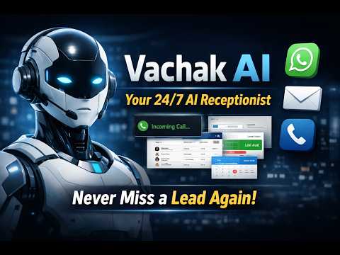 Meet Vachak AI: The AI That Answers Your Calls, WhatsApp & Emails