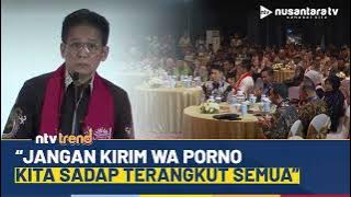 Wakil Ketua KPK Johanis, Ingatkan Pemda Tak Berkirim Video Porno Lewat WA | NTV