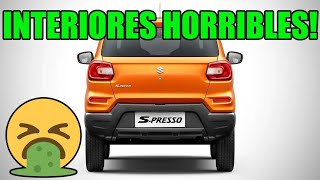 6 AUTOS con INTERIORES HORRIBLES!