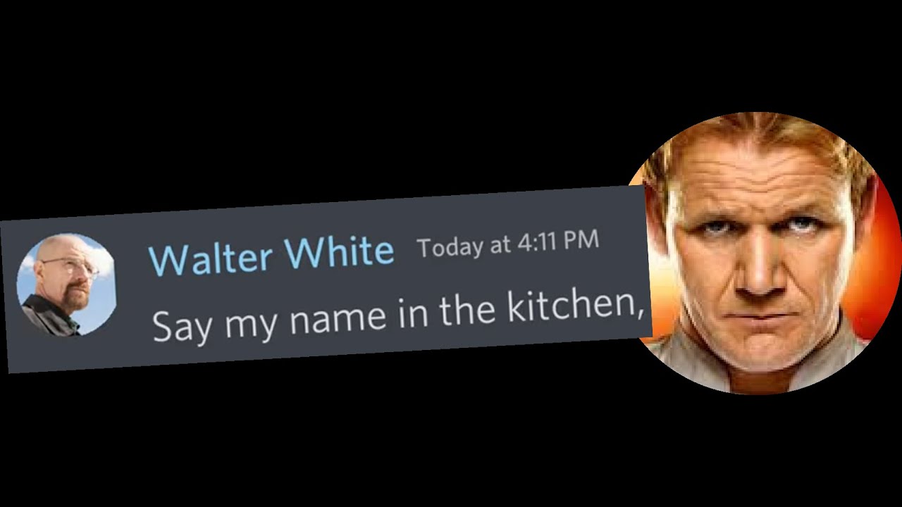 Walter White VS Gordon Ramsey - Discord Rap Battle ft  Beluga