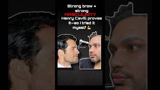 Testosterone Brow Effect💉 #fillers #aestheticclinic #beauty #henrycavill