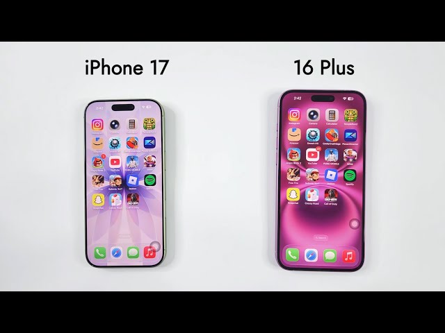 早い者勝ち　iPhone16plus iPhone 17 vs iPhone 16 Plus - iOS 26.6.2 SPEED TEST! - YouTube