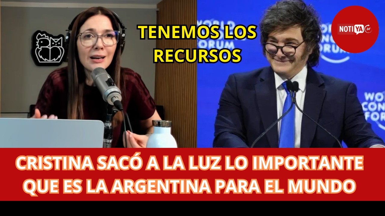 CRISTINA SACÓ A LA LUZ LO IMPORTANTE QUE ES LA ARGENTINA PARA EL MUNDO POR NUESTROS RECURSOS