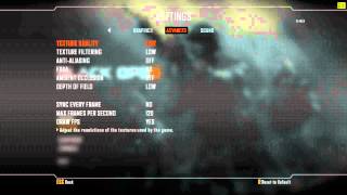 Best Black Ops 2 PC Settings (Most FPS)