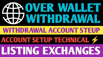Over Wallet Airdrop Withdrawal Setup Process 🔥 | Over Protocol Airdrop Update | Over Coin Price