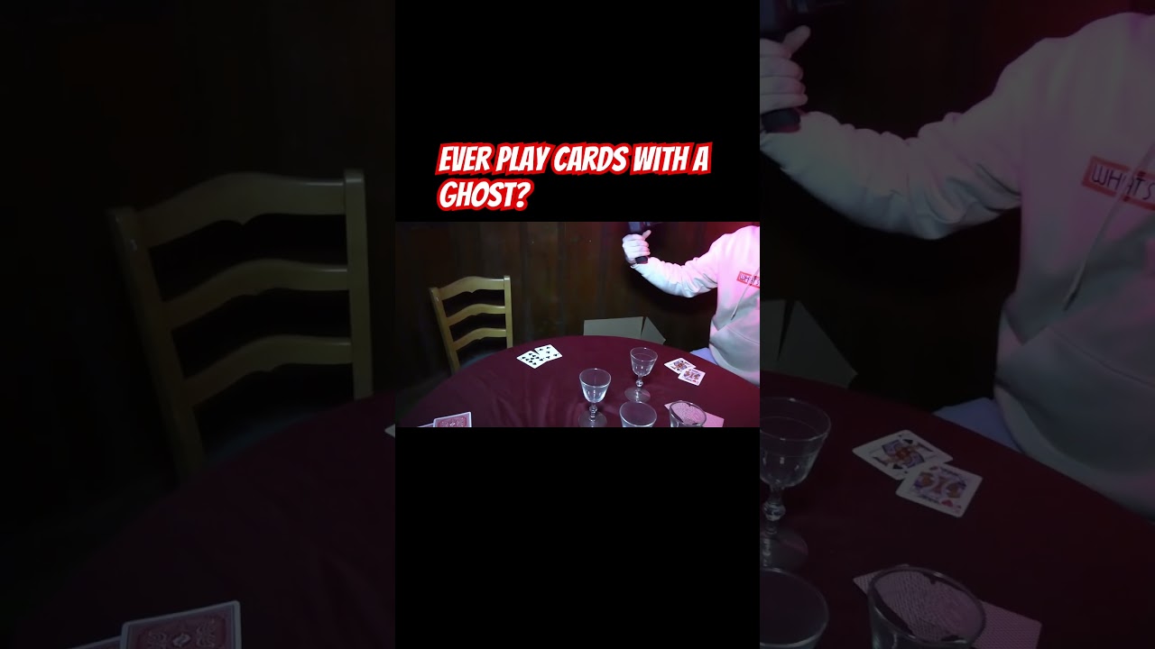 CRAZY response while sitting at the high roller table in this HAUNTED mansion 